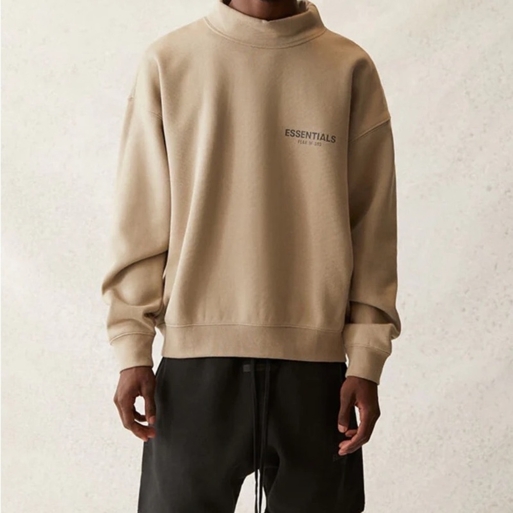 Essentials Tan Sweatshirt